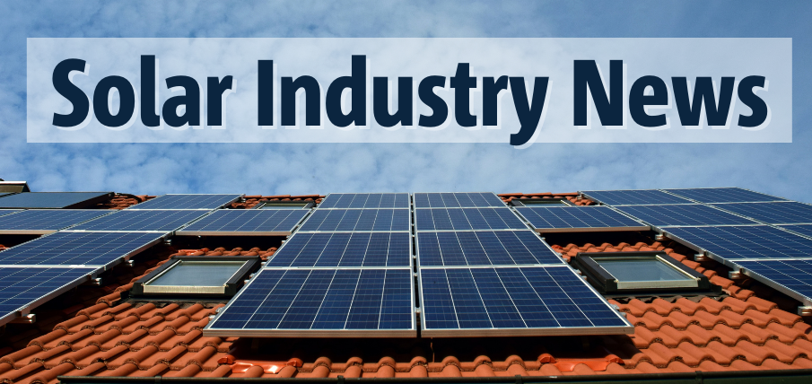 Solar Industry News Header