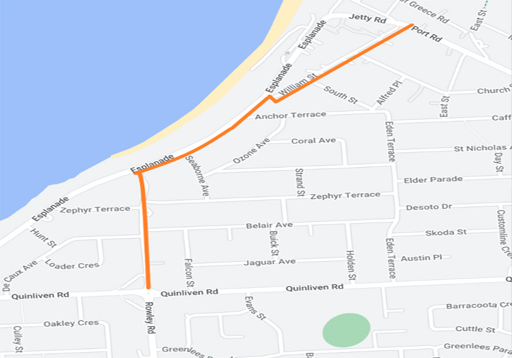 Indicative Map of Port Willunga Works