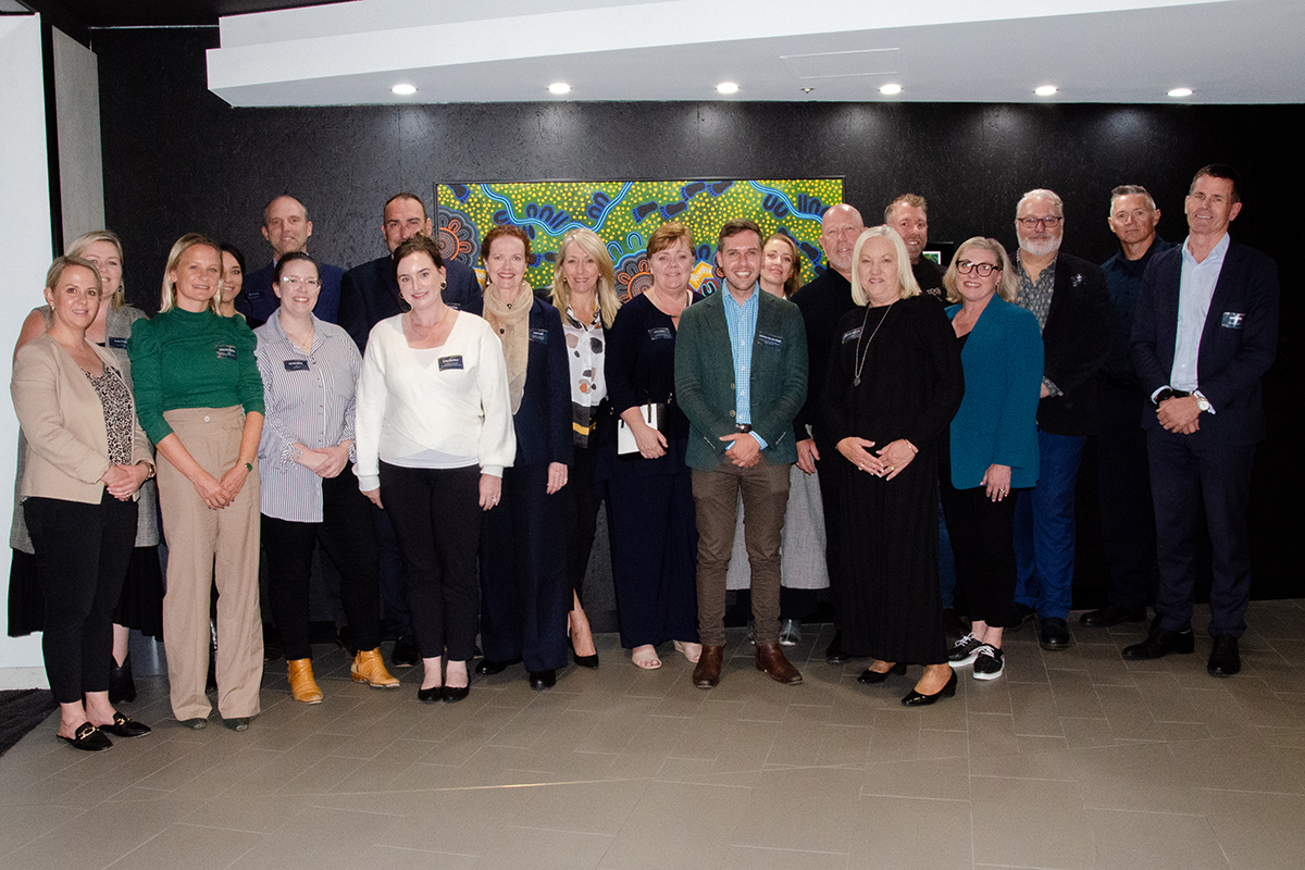 Community Partners celebrate the launch of the community partnership impact report with Andrew Bills, CEO of SA Power Networks and Anthony Von der Borch, Community Partnership & Events Manager.