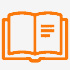 EV close out icon of a book