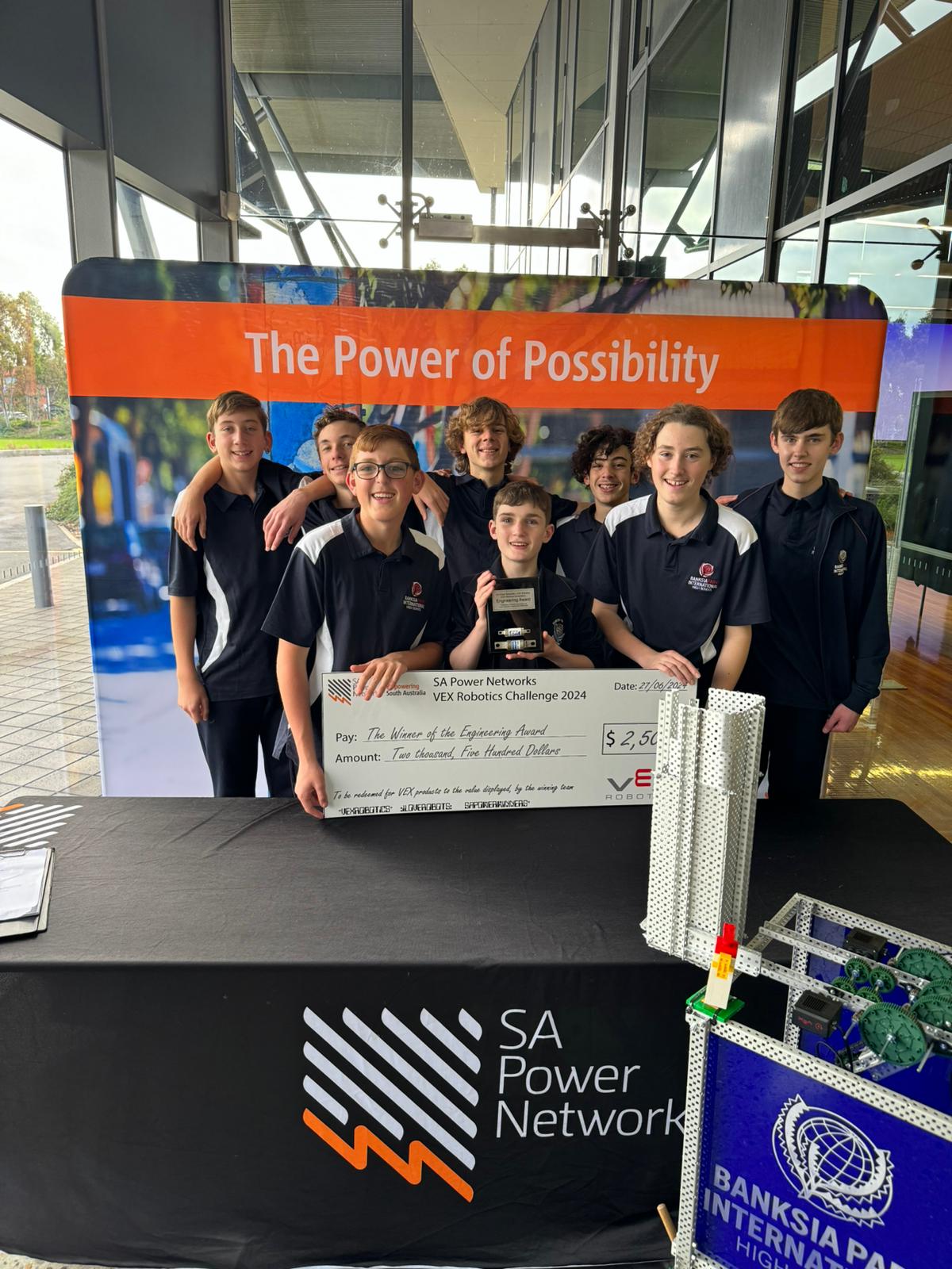 Engineering award Banksia Park International High School