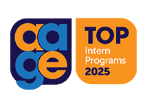 AAGE Top Intern Programs winner logo