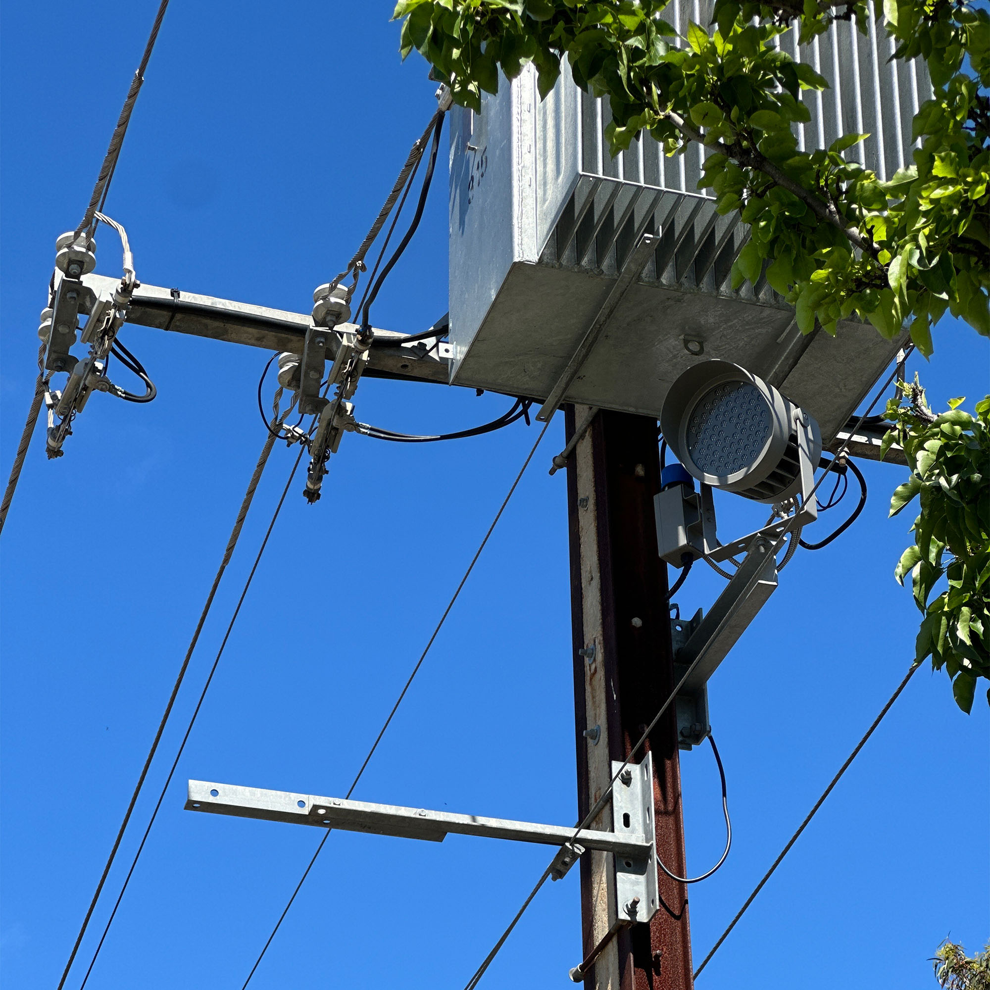 Security lighting example