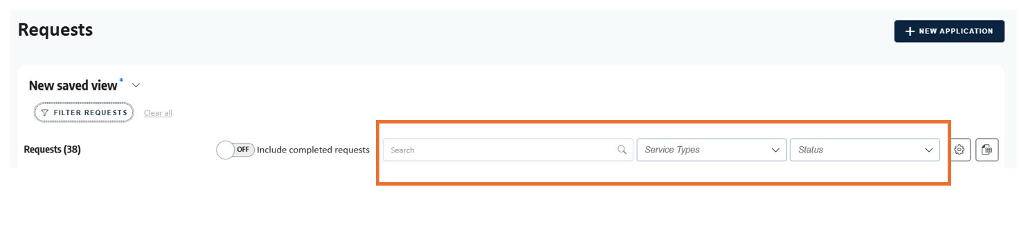 Filter your requests step 3 screenshot