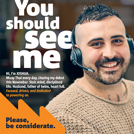 Meet Joshua and hear from Joshua about the impact of aggressive behaviour.