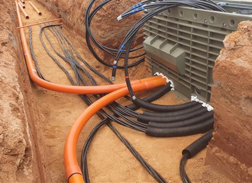 Construction contestability example underground cable extensions