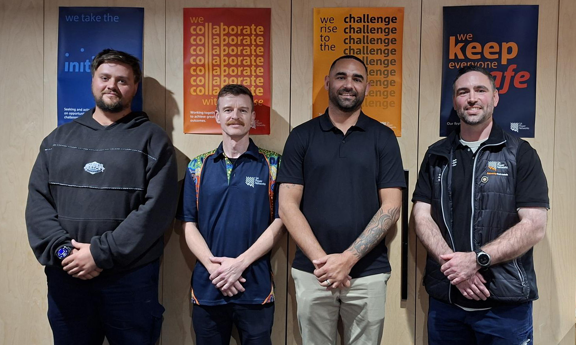 AFL great Shaun Burgoyne shared his personal journey and reflections on identity with our staff.