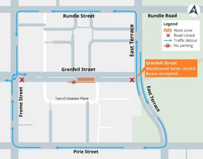 Grenfell Street works