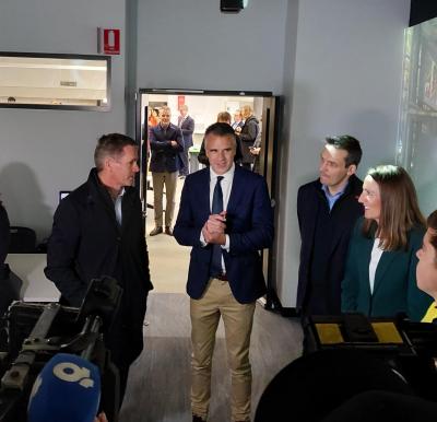  Premier Peter Malinauskas and our CEO Andrew Bills 