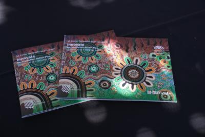 Copies of our new Innovate RAP on display during the launch