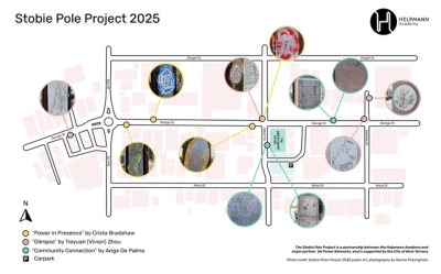 Helpmann Academy Stobie Pole Project 2025 street map