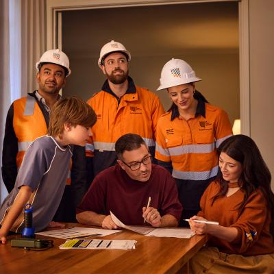 When you create your power outage plan, you make the network.