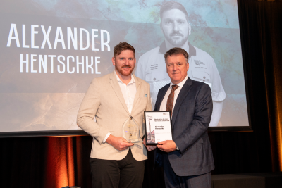2023 1st Year Apprentice winner - Alex Hentschke 