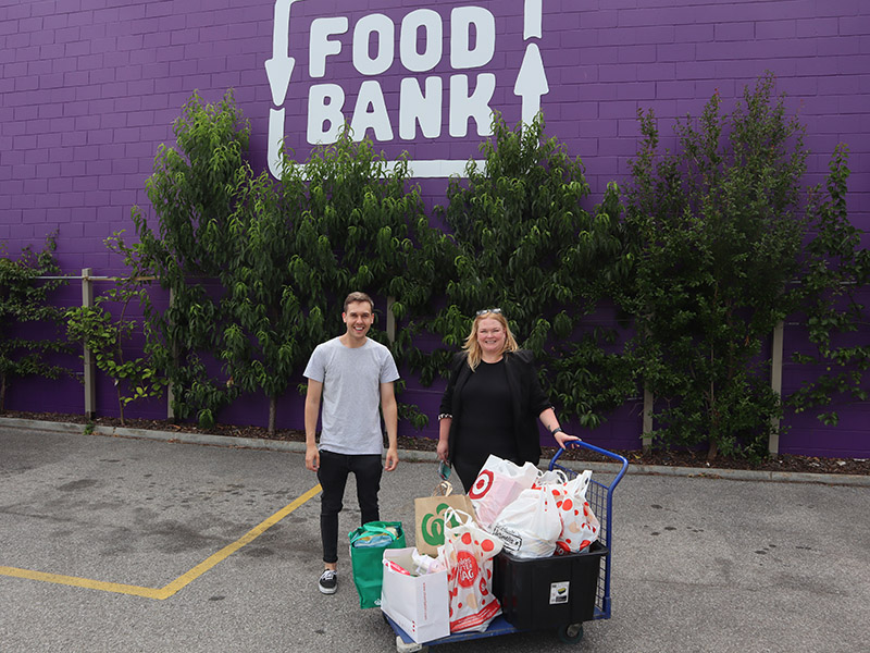 SA Power Networks Employee Foundation delivering donations to Foodbank