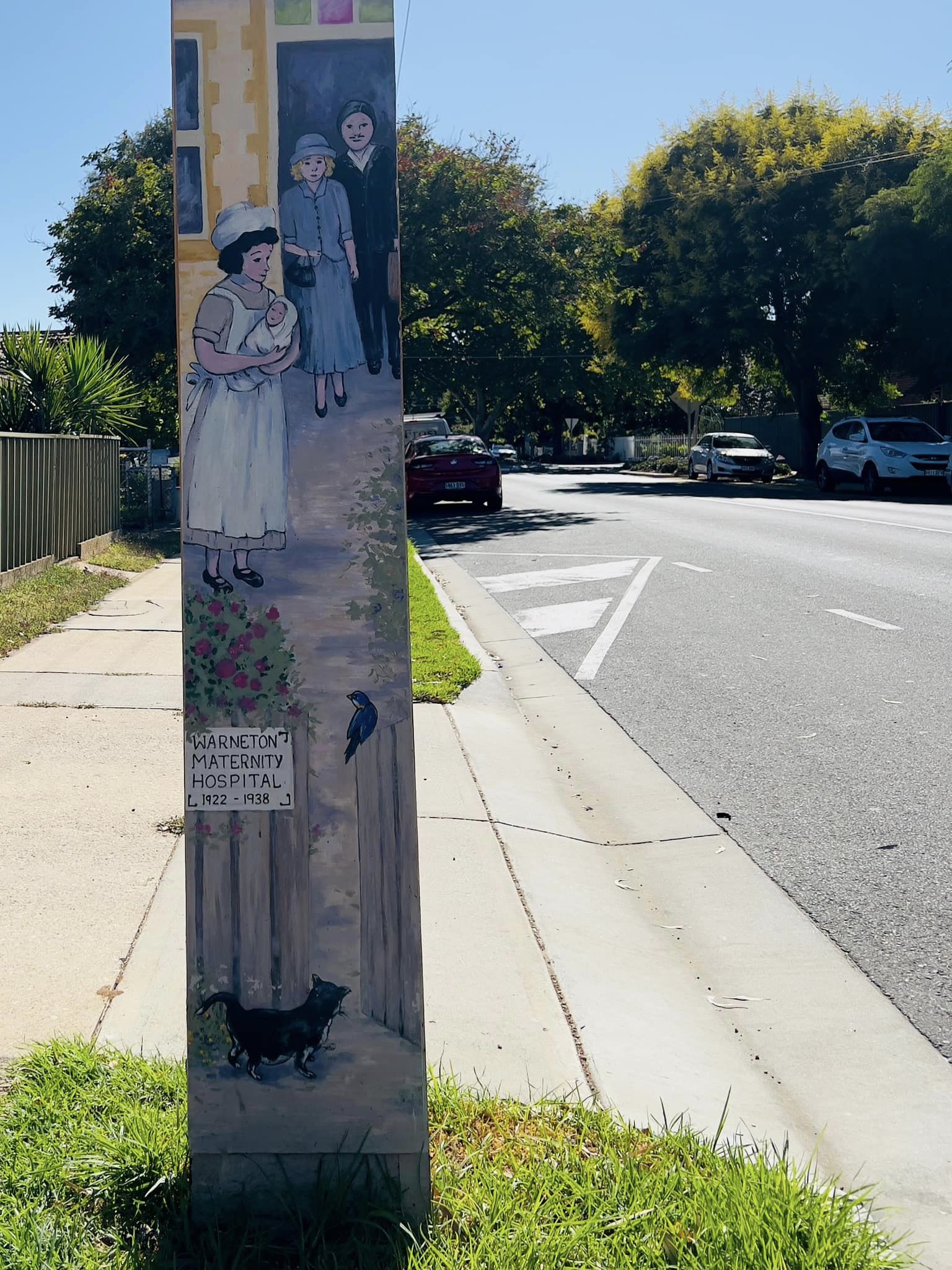 Stobie Pole Art by Photographer Andrew Jones (@adelaide.street.art.2022)