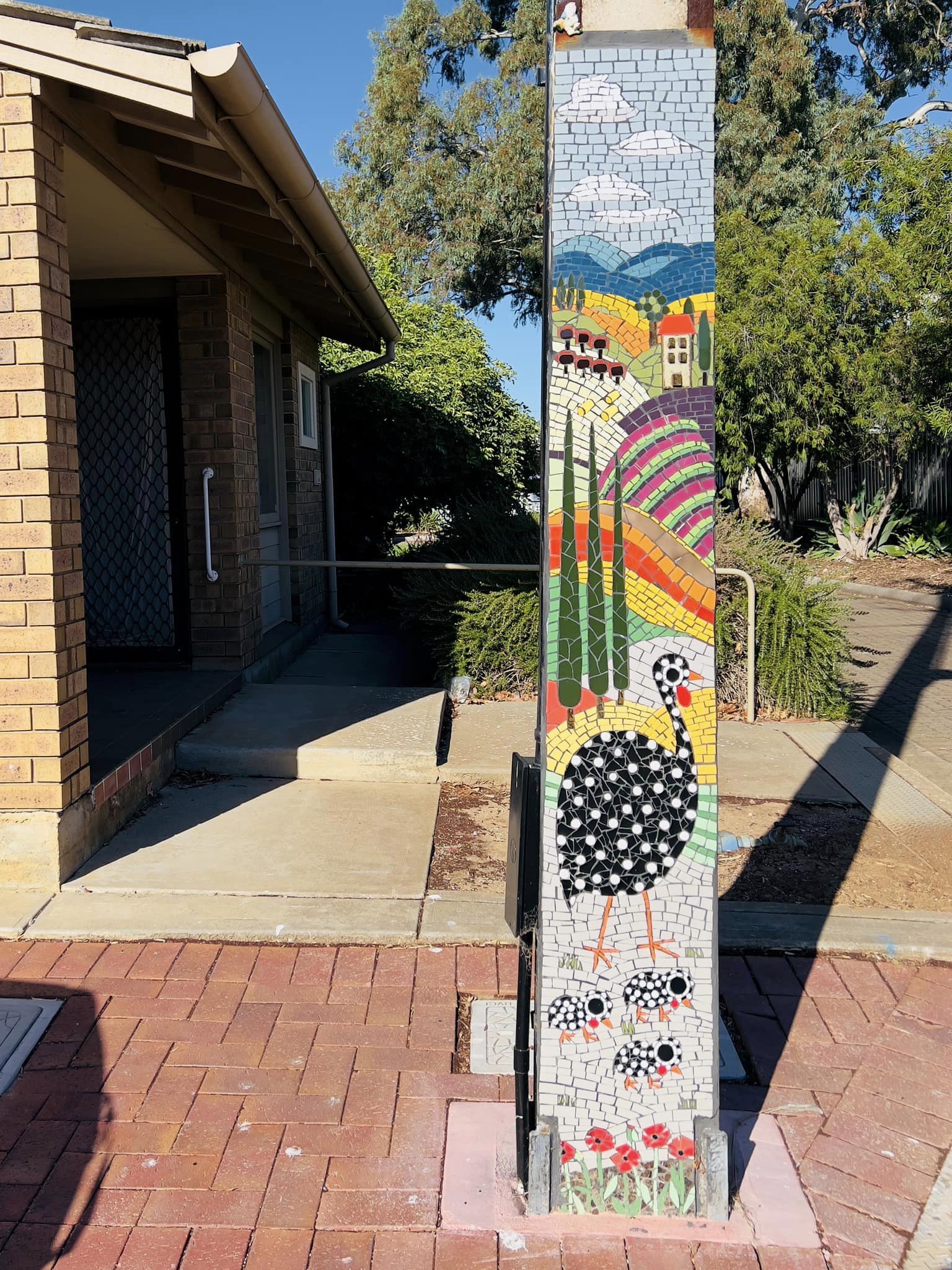 Stobie Pole Art by Photographer Andrew Jones (@adelaide.street.art.2022)