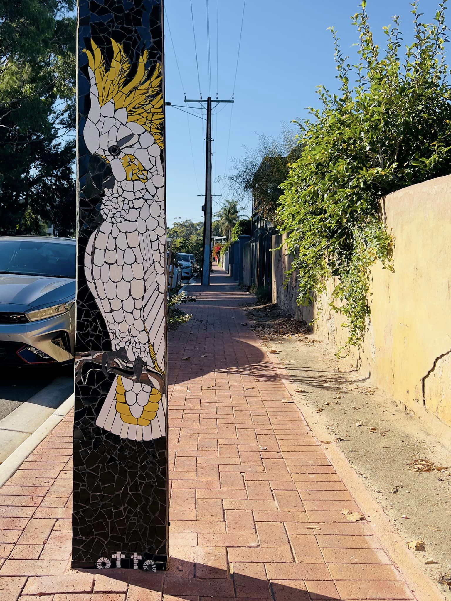 Stobie Pole Art by Photographer Andrew Jones (@adelaide.street.art.2022)