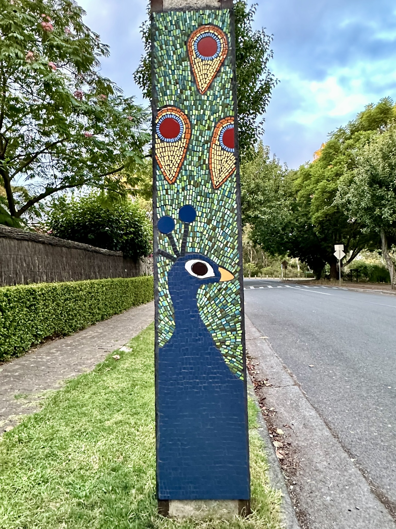 Stobie Pole art photo by Travis Cox (@mosaictrav)