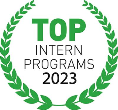 Top intern program 2023 logo
